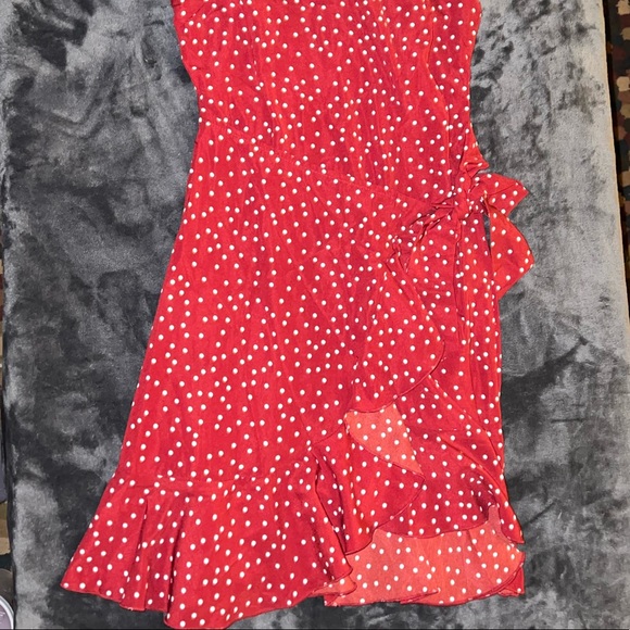 Princess Polly Caesura Mini Dress in Wine Size 2 New with tag - Picture 13 of 15